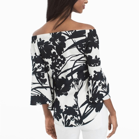 WHBM poplin off the shoulders - Picture 3 of 11